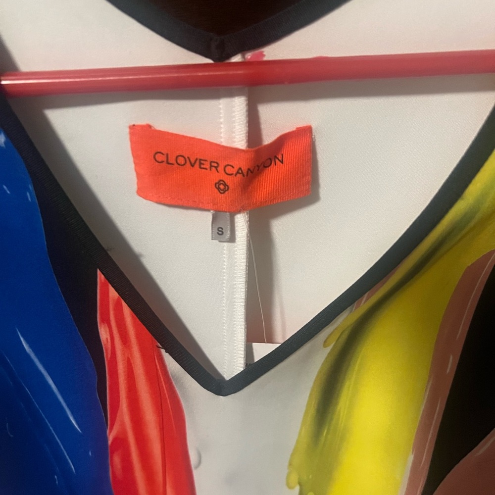 Colorful Abstract Dress - Picture 2 of 3